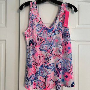 NWT Lilly Pulitzer Gigi Prosecco Pink Top, Sz S